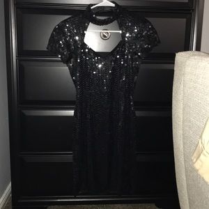 Sequin Black dress